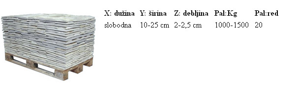 Benkovačka bunja paleta